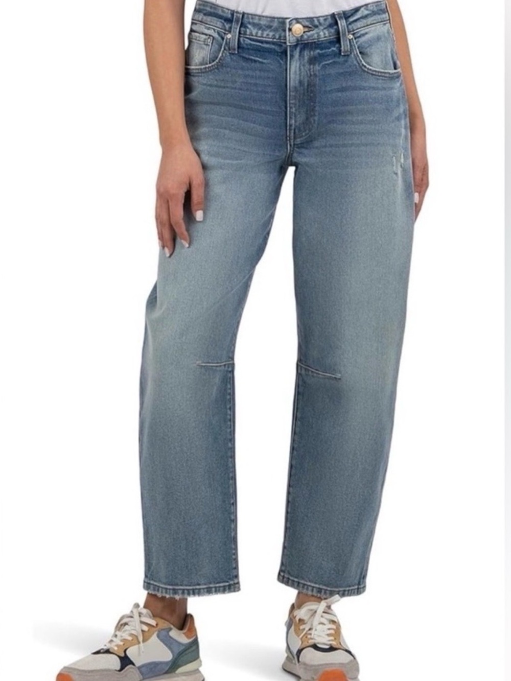 Kut from the Kloth Ashley High Waist Slouchy Barrel Leg Jeans